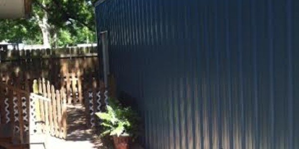 the yard